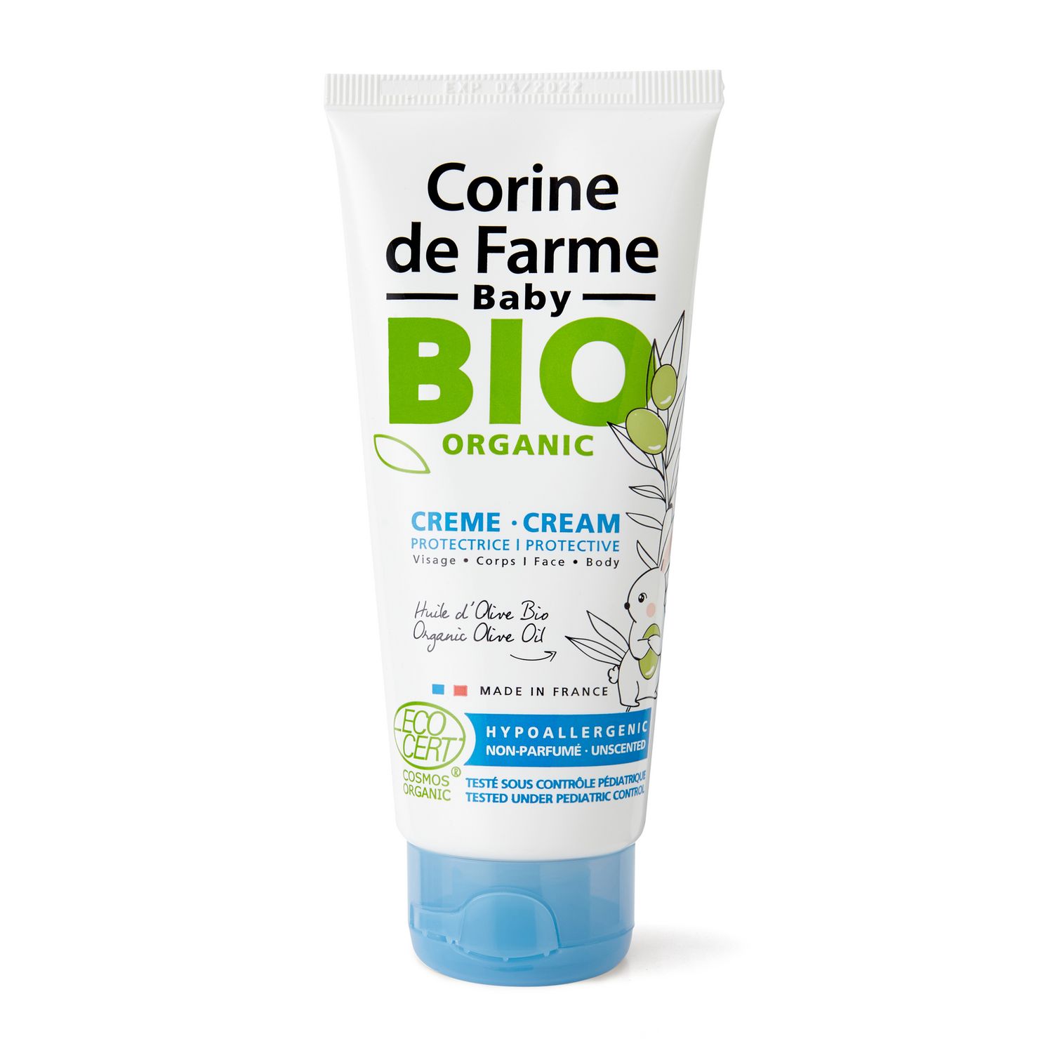 MIXA BEBE Crème hydratante protectrice hypoallergénique 100ml pas cher 