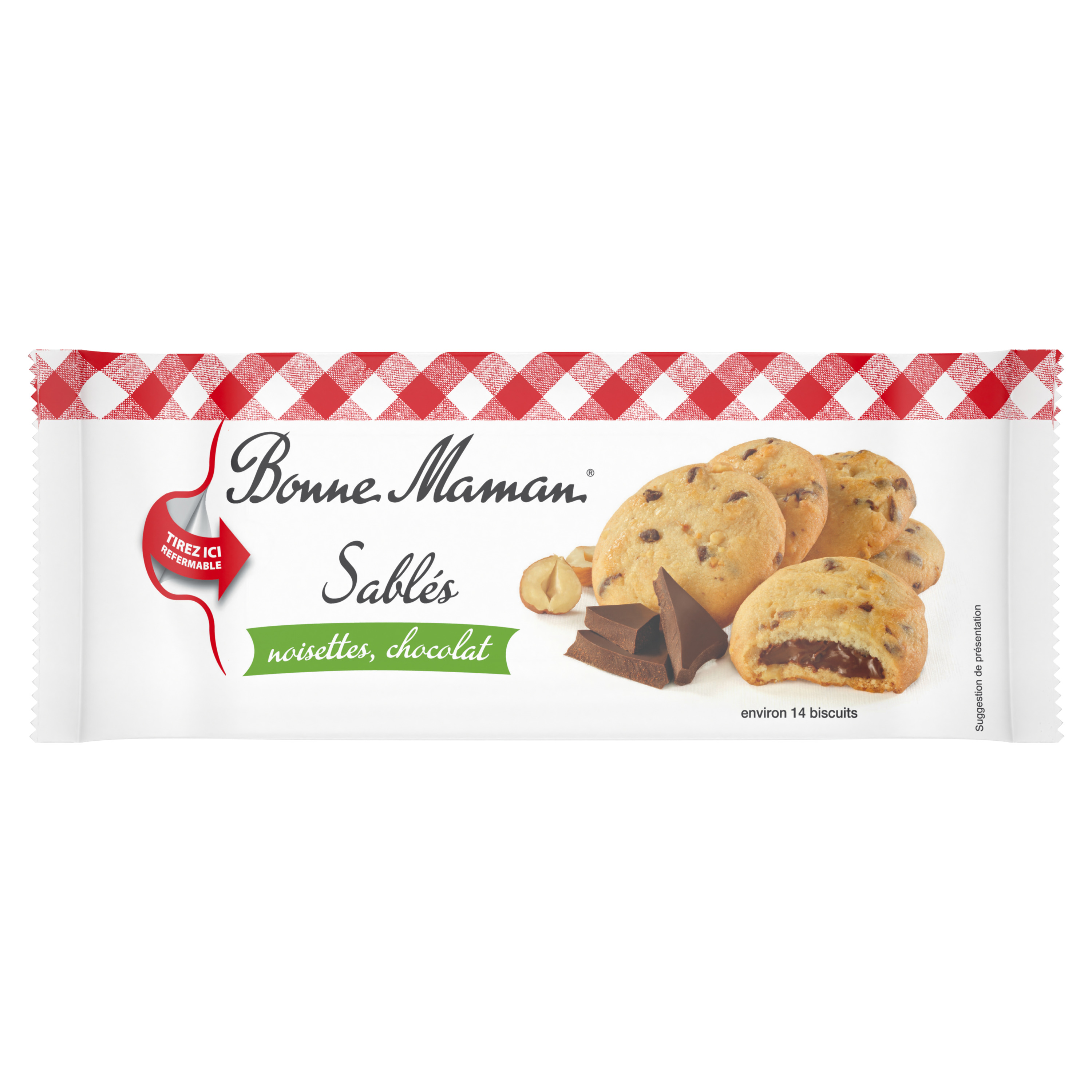 Biscuit noisettes cacao sans sucres ajoutés GERBLE