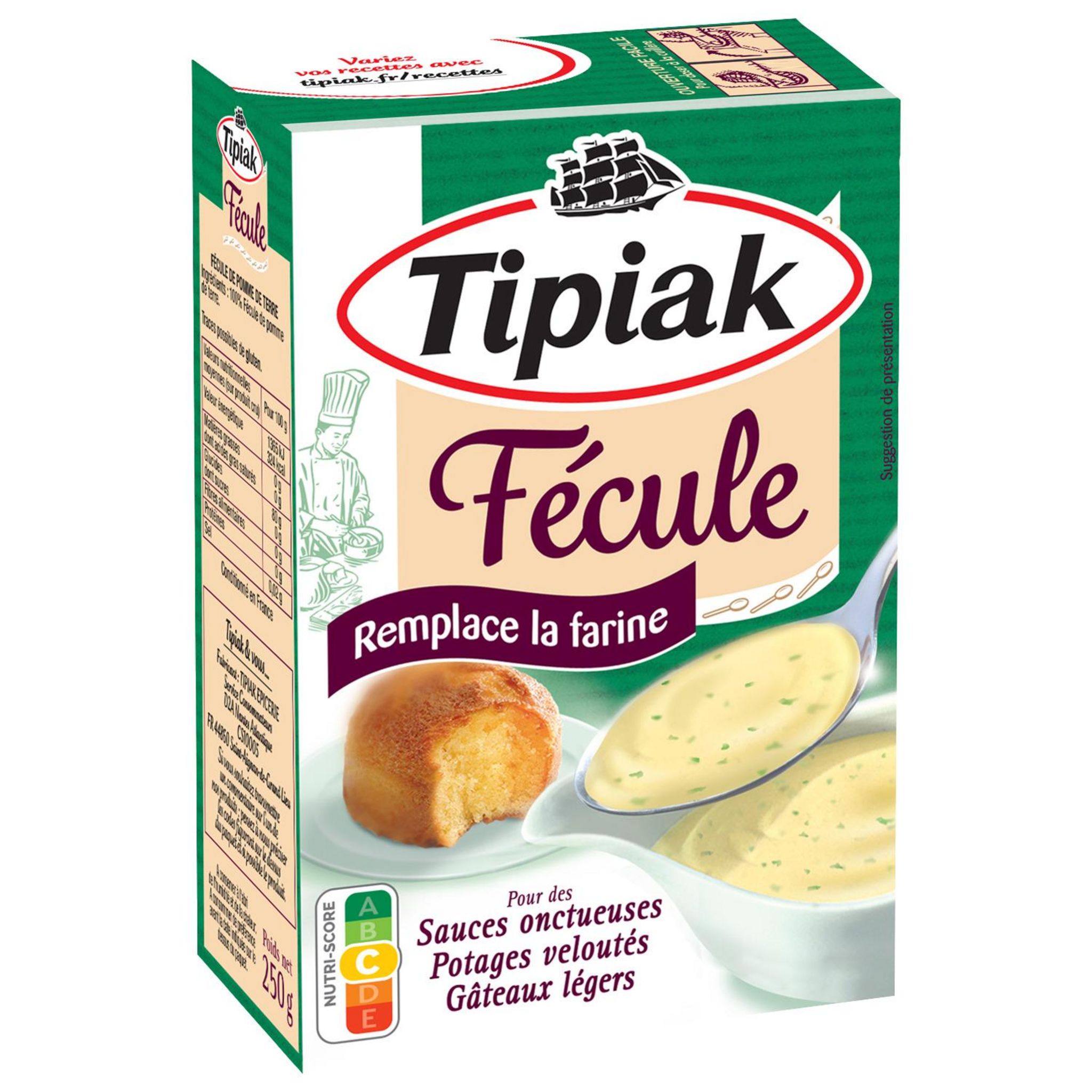 Tipiak Fecule De Pomme De Terre 250g