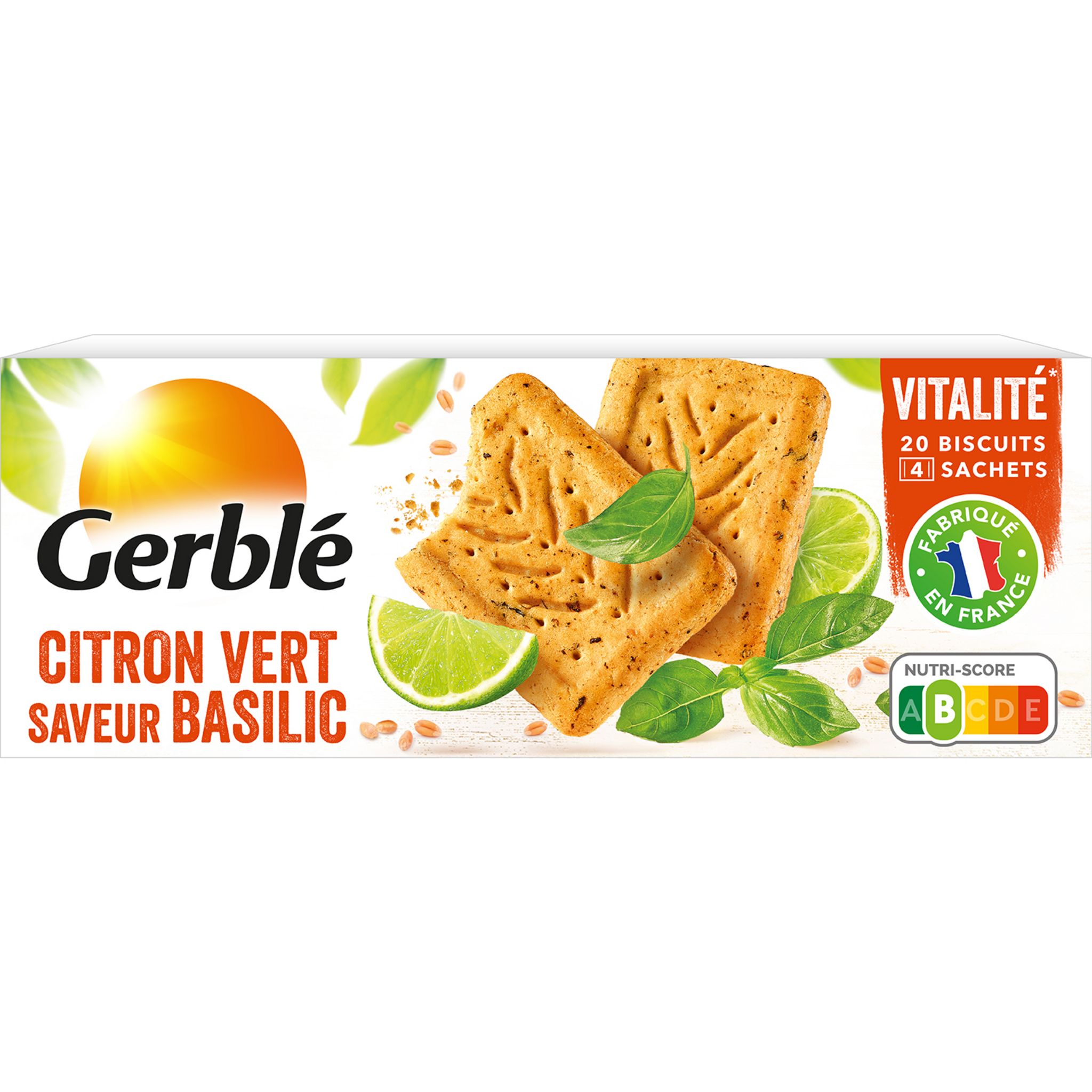 GERBLE Biscuits goûter aux raisins sachets fraîcheur 4x5 biscuits 360g pas  cher 