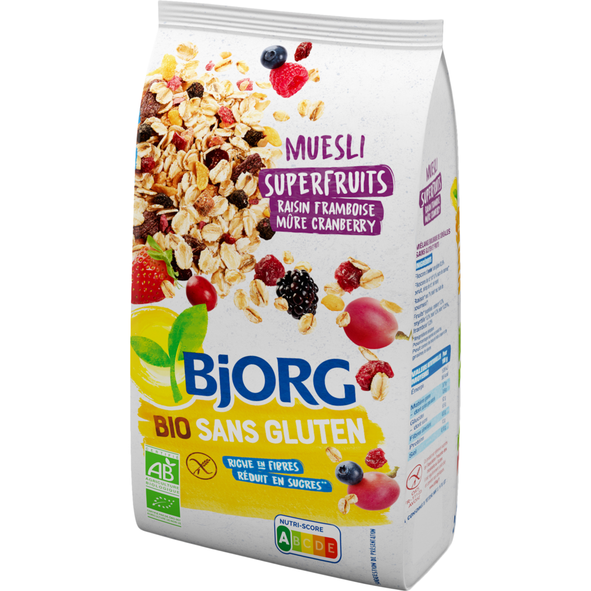 Bjorg - Muesli superfruits BIO - Supermarchés Match