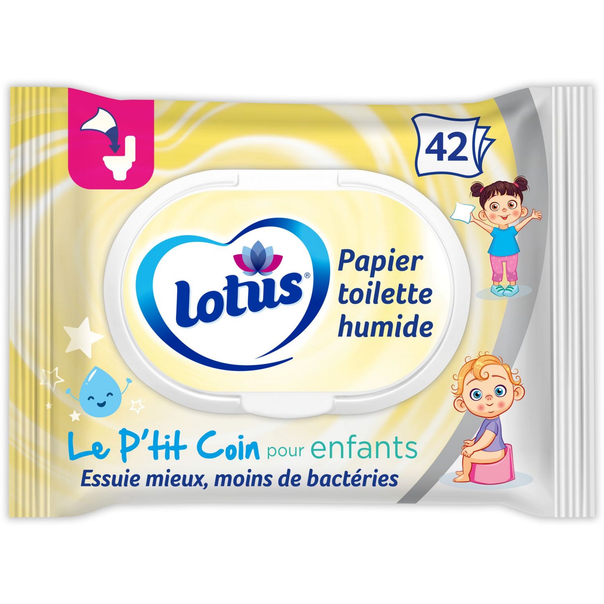 Infos sur le papier toilette humide Lotus - Lotus