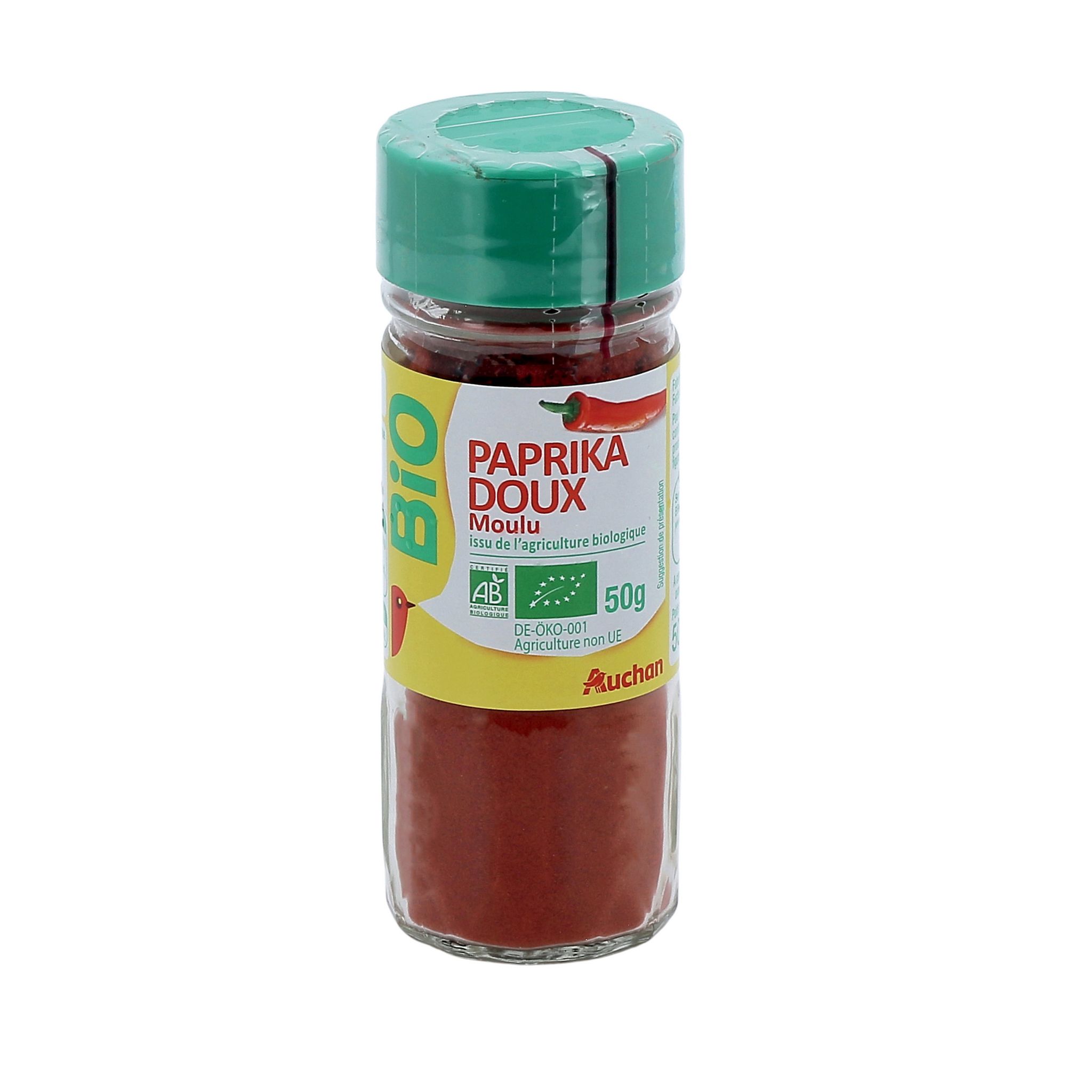 Paprika doux en poudre BIO