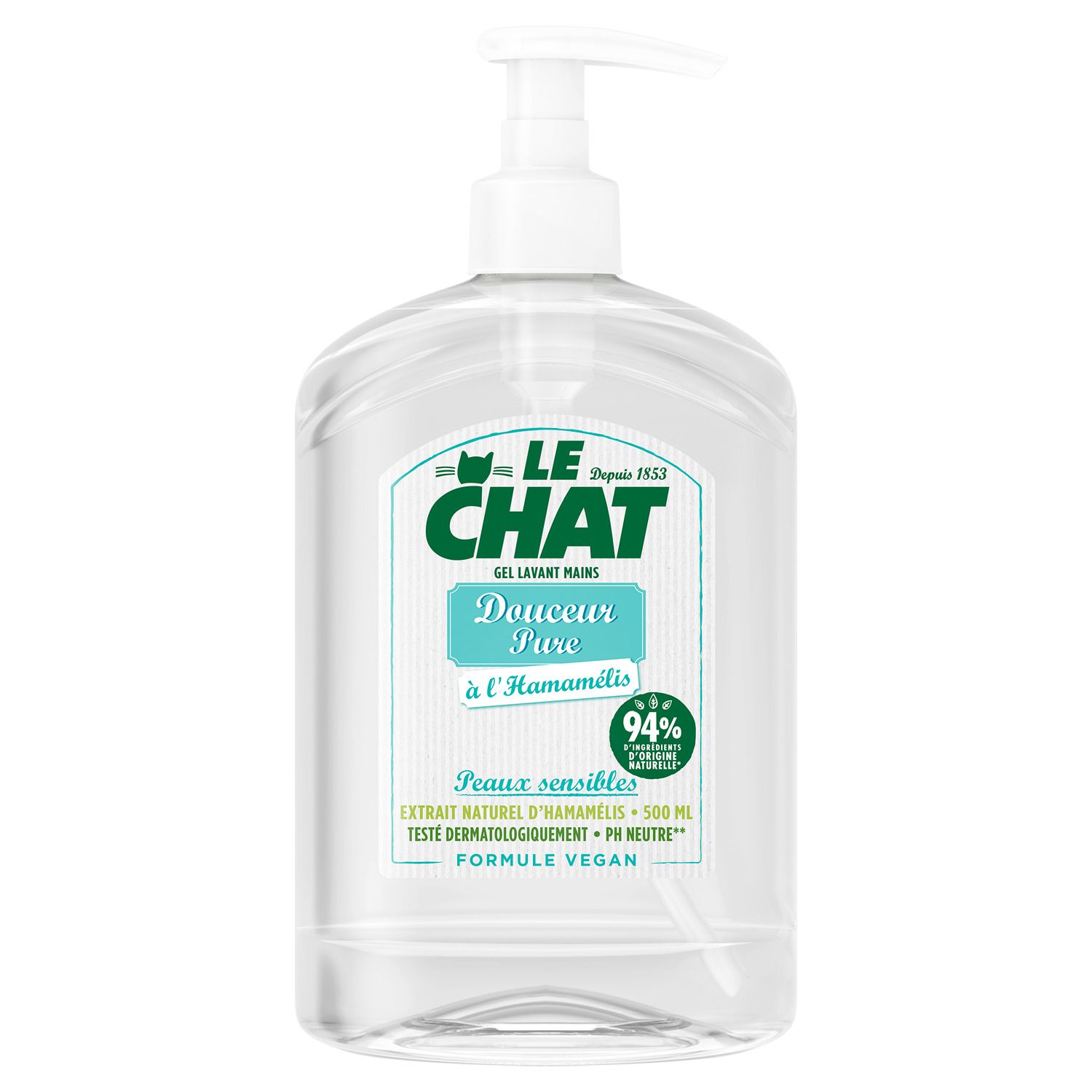 Le Chat Sensitive Peaux Très Sensibles 2L - Savon Liquide Bain