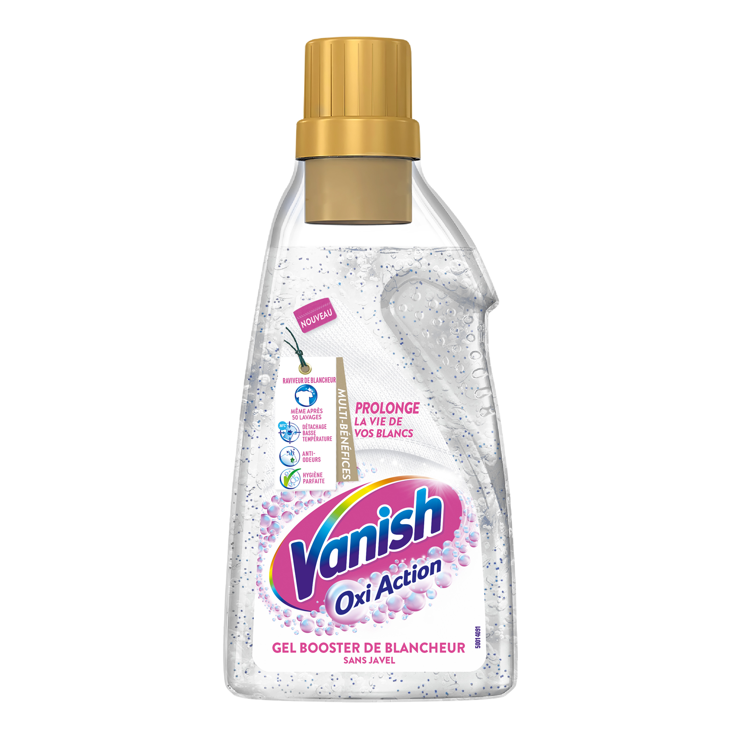 Stock Bureau - VANISH Détachant Textile Gel Oxi Action Gold Blanc