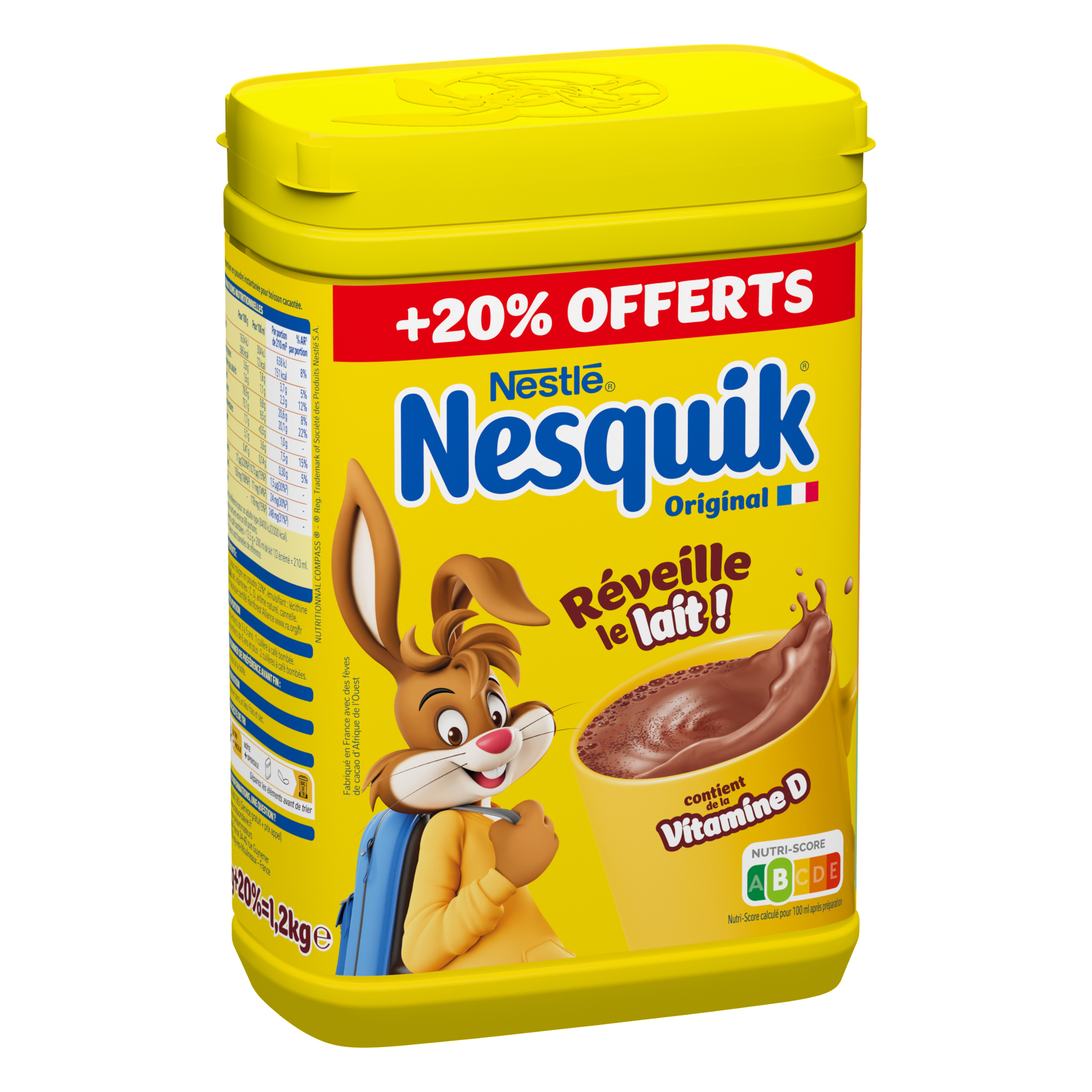 Chocolat en Poudre 420g - Nesquik - Piceri