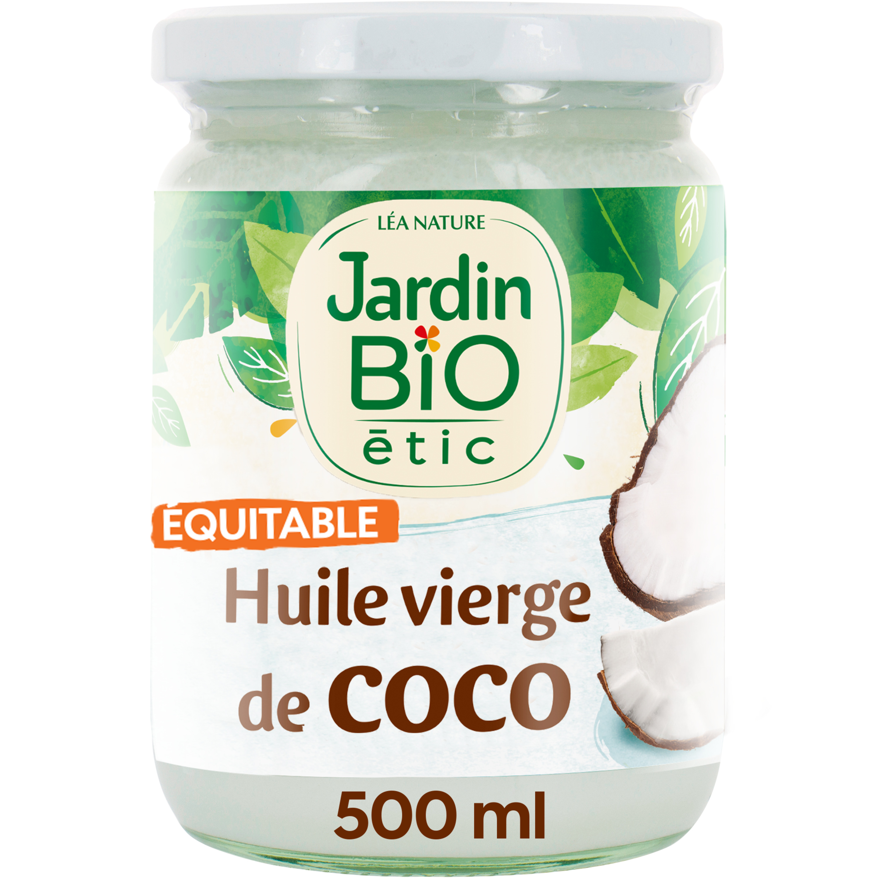 Huile de Noix de Coco Vierge Biologique - 500 ml - sante-bio