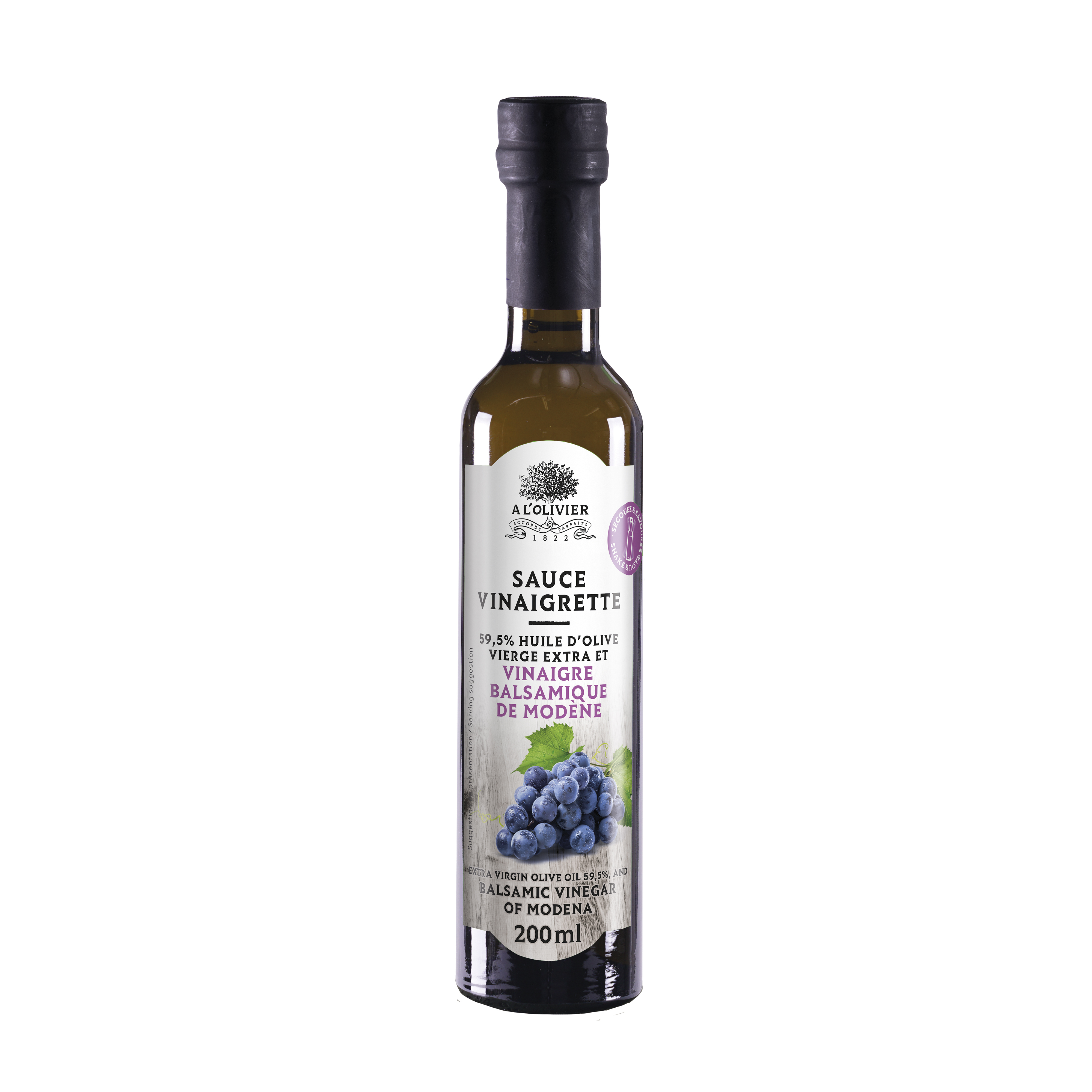 Sauce vinaigrette balsamique shaker Leader Price - 500ml