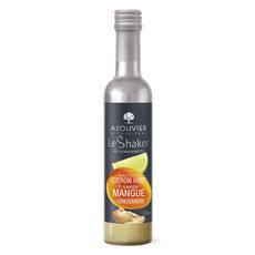 A L'OLIVIER Le shaker huile d'olive citron vert vinaigre de mangue et gingembre 20cl