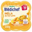 BLEDINA Blédichef assiette paëlla des tout petits dès 18 mois 250g