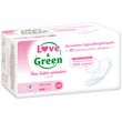 LOVE & GREEN Serviettes pour fuites urinaires hypoallergéniques normal 12 serviettes