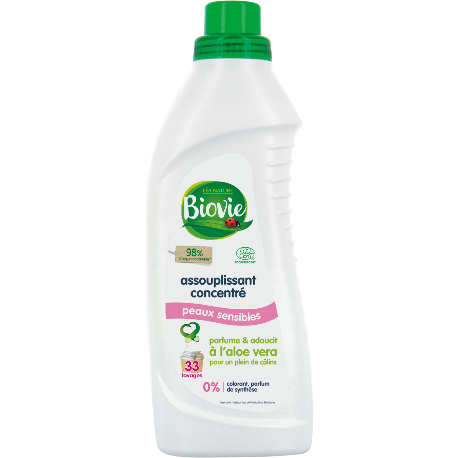 Lessive concentrée peaux sensibles 3L - Produits d'entretien naturel - Léa  Nature