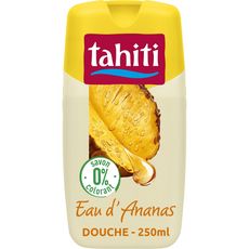 TAHITI Gel douche 0% savon et colorant eau d'ananas 250ml
