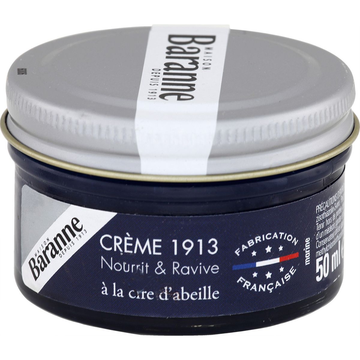 BARANNE Cirage crème 1913 marine 50ml pas cher 