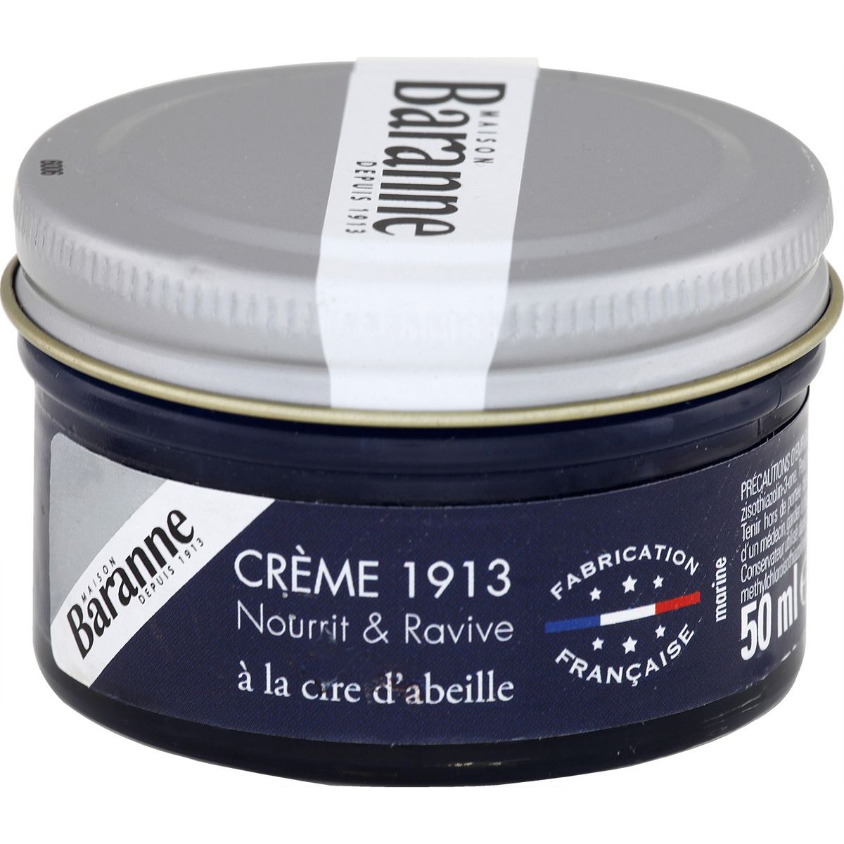 Crème De Cirage Bleu Marine Nourrit Ravive Les Couleurs Et Apporte