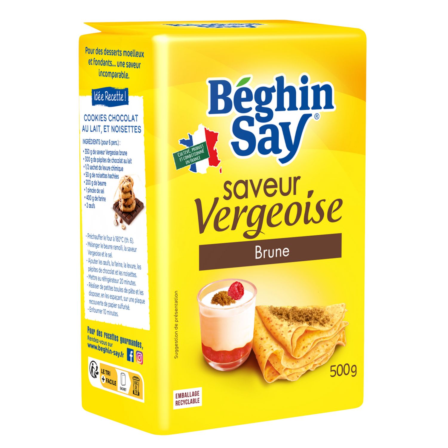 Acheter Promotion Beghin Say Sucre vergeoise blonde vanille, 500g