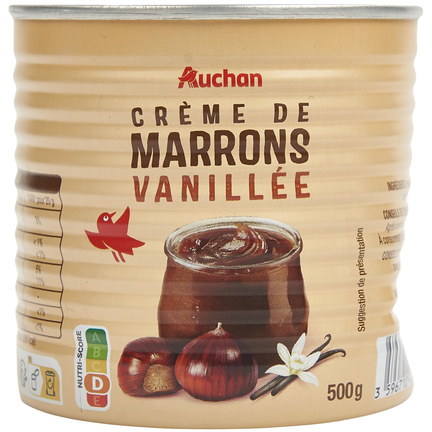 Crème de Marrons Vanillée (6.49$ CAD$) – La Boite à Grains