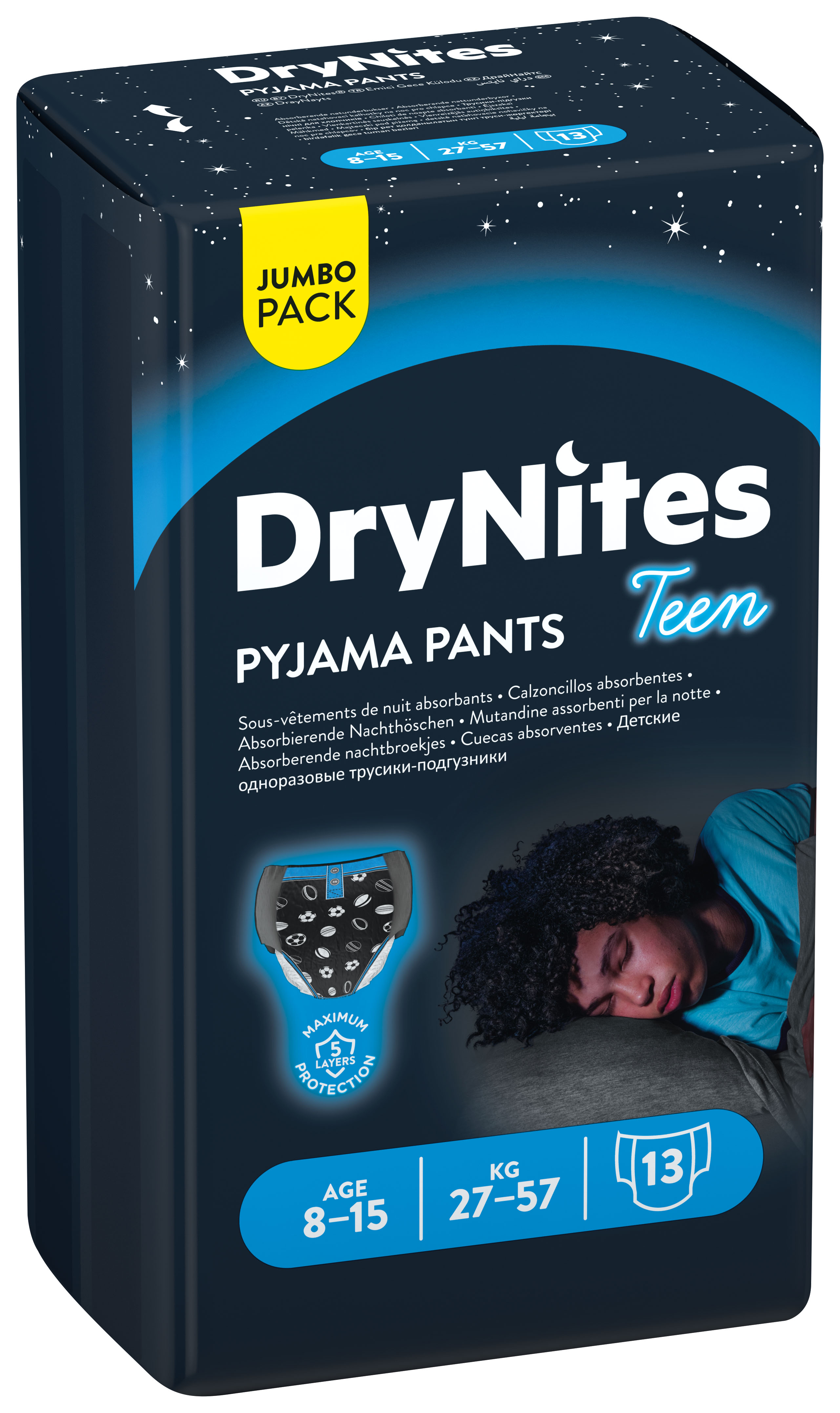 Huggies Drynites couches de nuit boy 8-15 ans 9 pce à petit prix