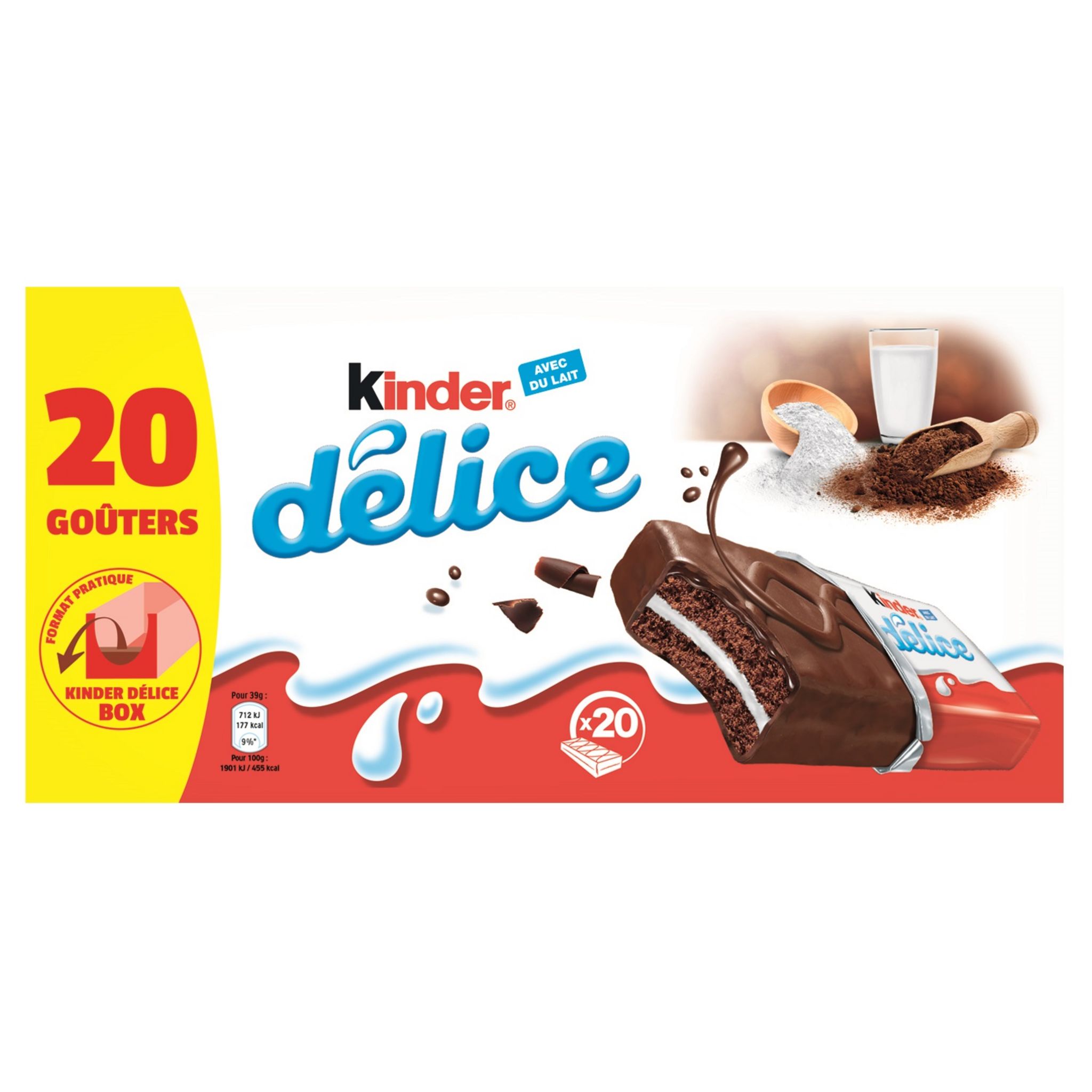 Kinder Delice Coconut, Le paquet de 370g : : Épicerie