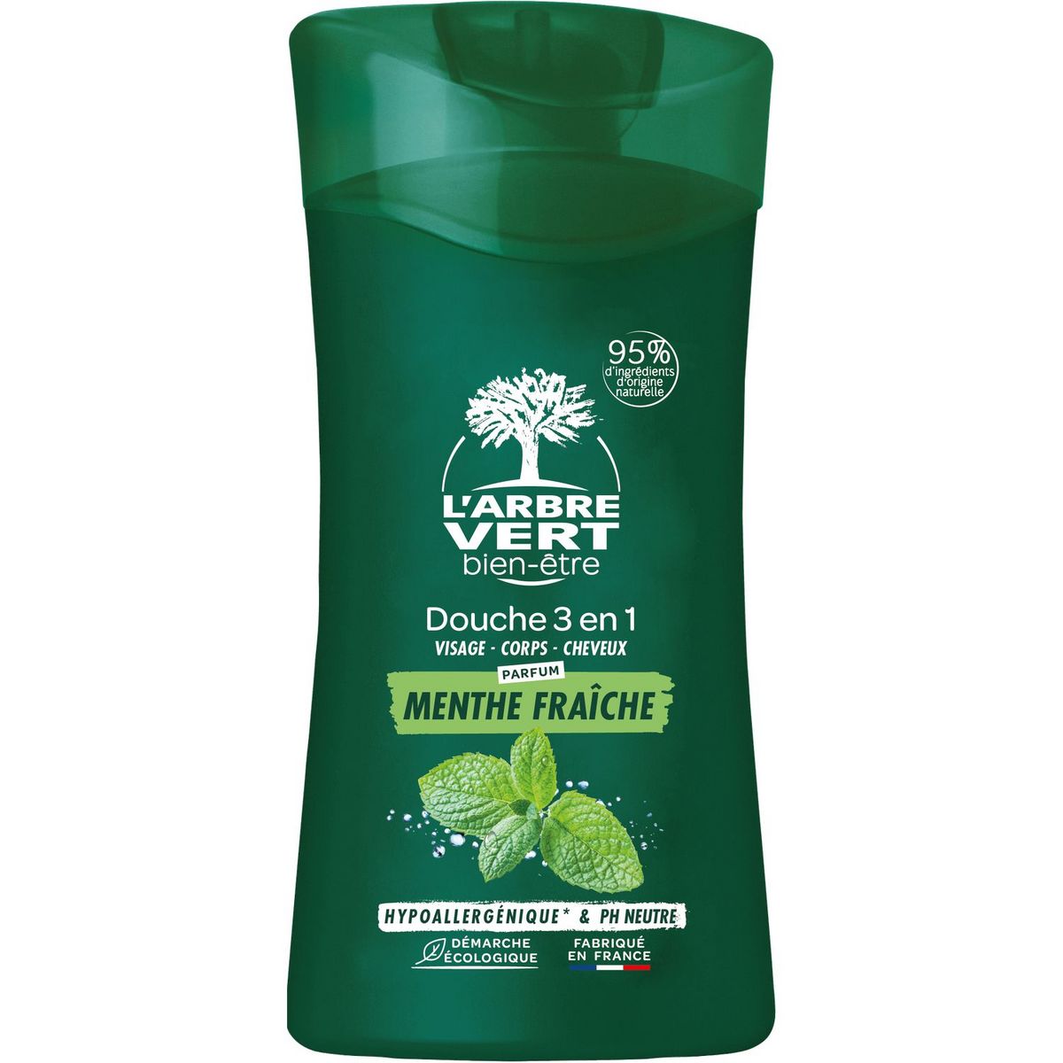 Gel douche menthe fraîche & aloé vera