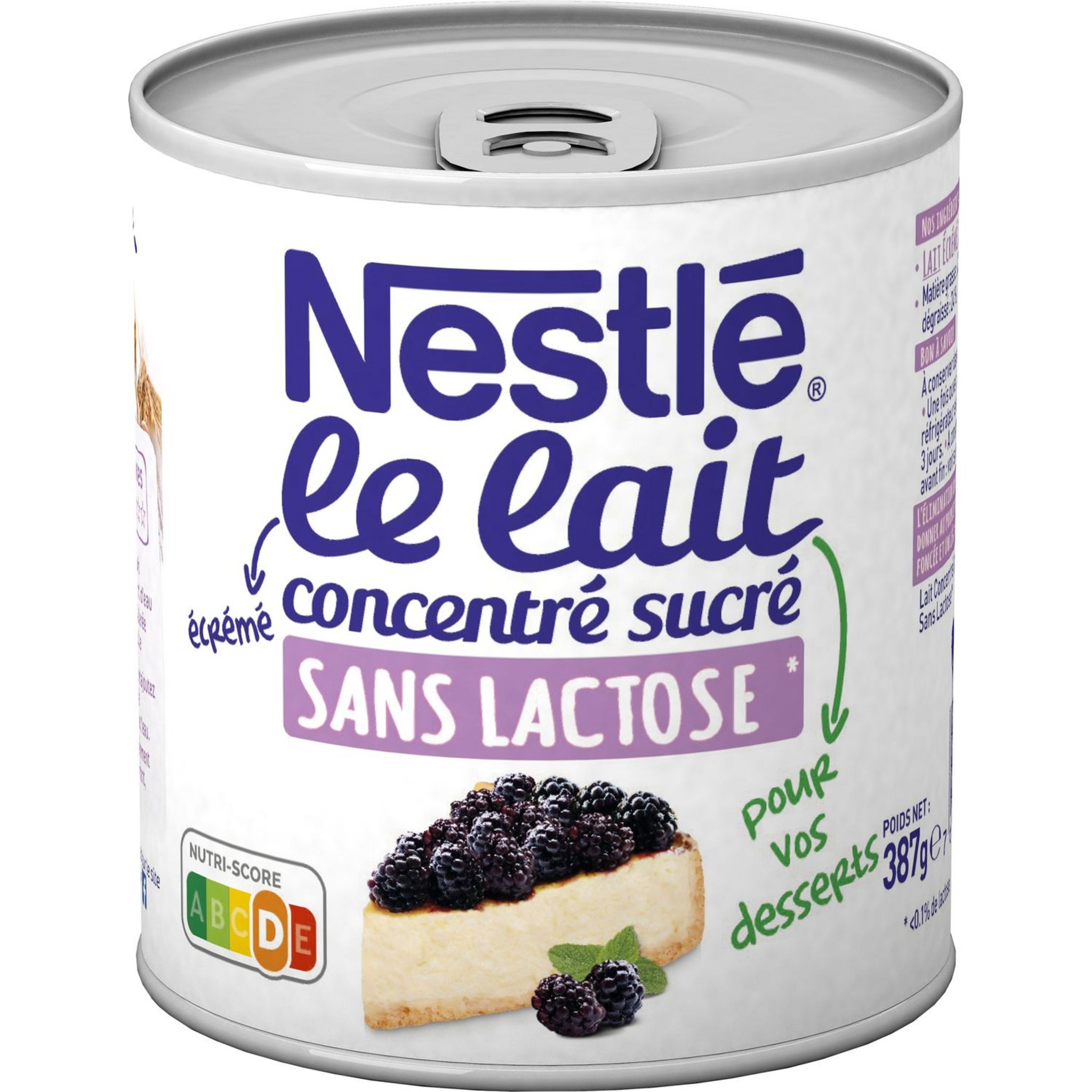 Lait concentré sucré, Nestlé (1 kg)