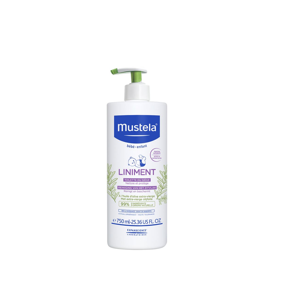 Mustela Liniment 750 ml - Vente en ligne!