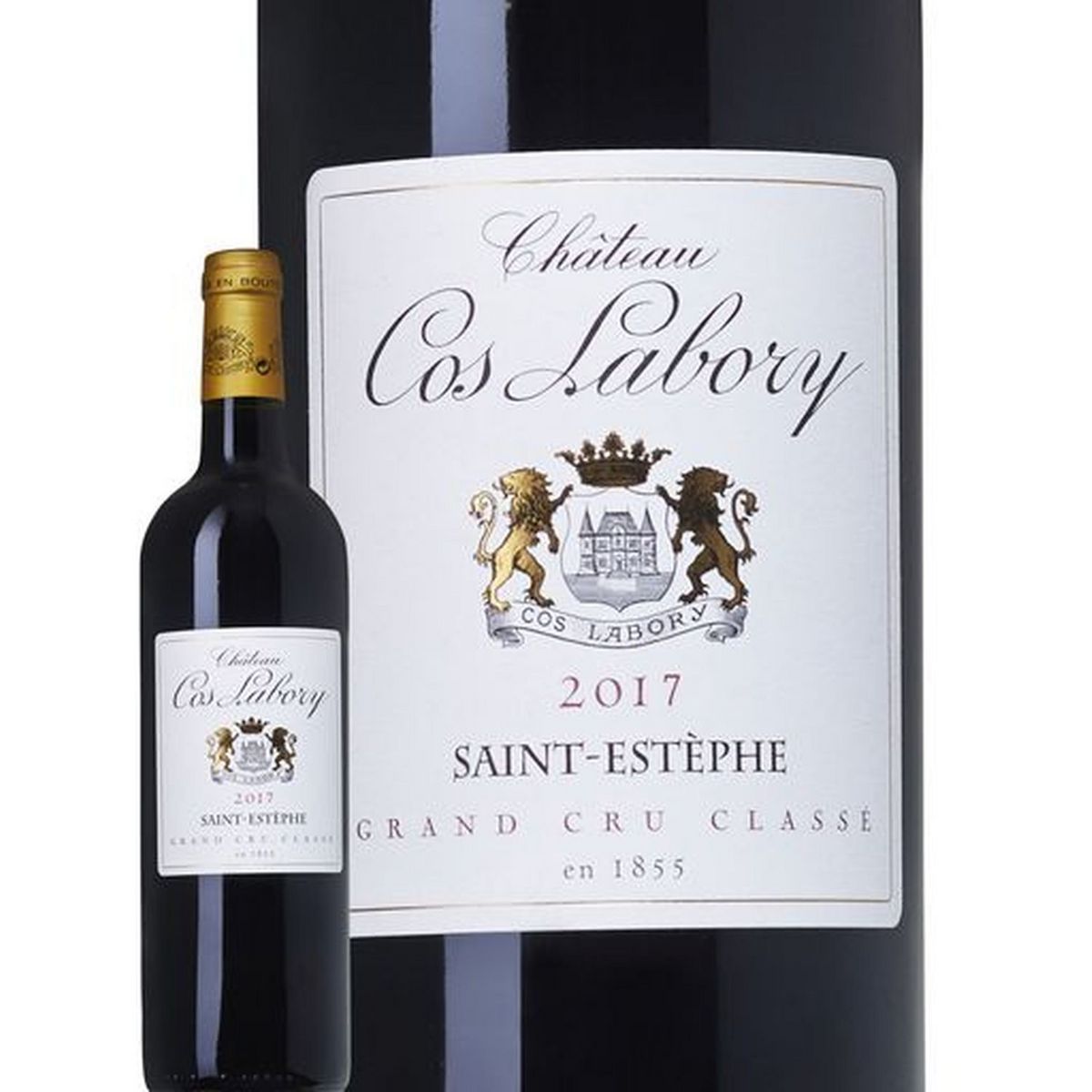 Vin rouge AOP Saint-Estèphe Château Cos Labory grand cru classé 2017 75cl