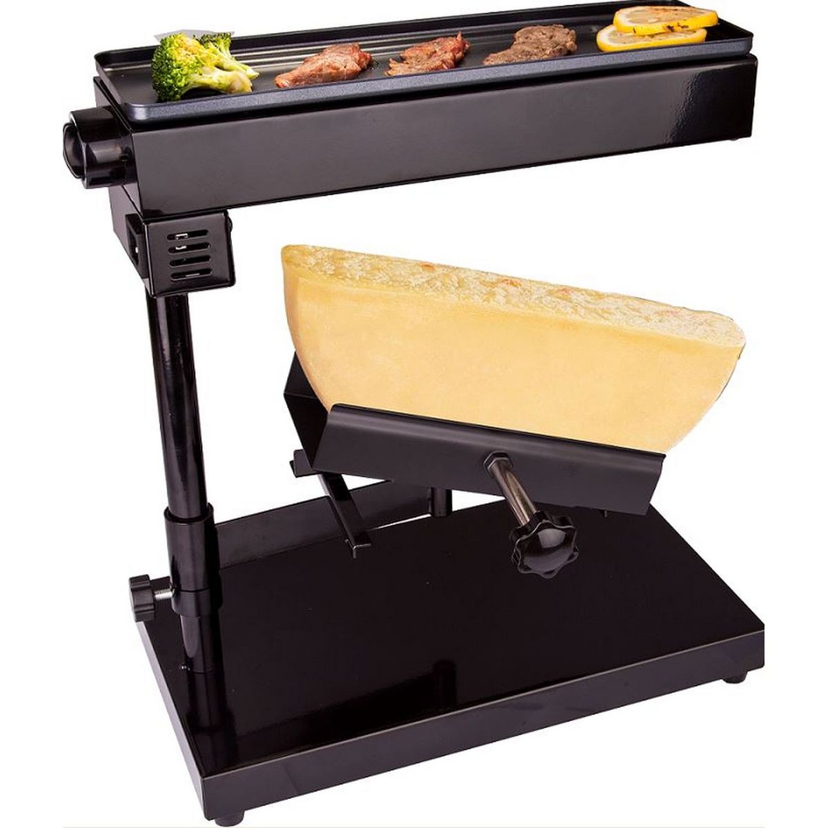 AD Delhaize Spa - Nous vous prêtons l'appareil à raclette traditionnel* à  l'achat d'un quart de roue de fromage à raclette  * Caution de 100 euros