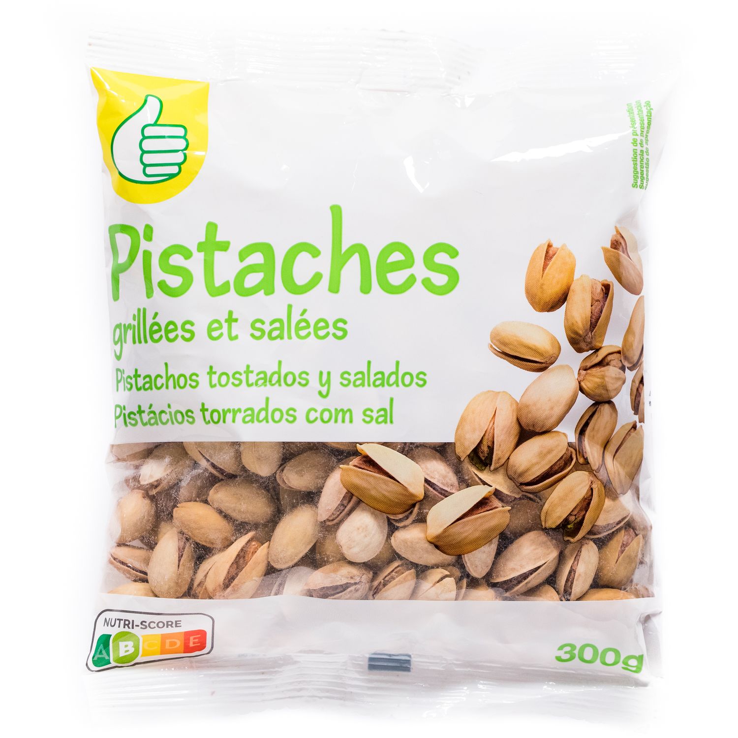 AUCHAN Pistaches décortiquées 125g pas cher 