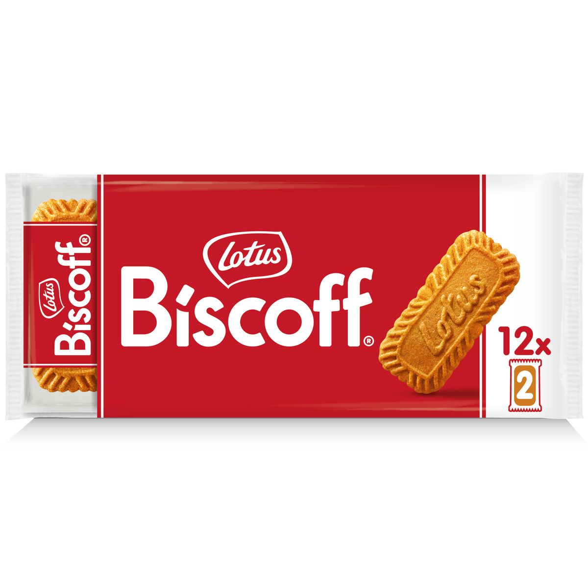LOTUS Biscoff biscuits speculoos pocket sachets fraîcheur 12x2