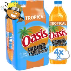 OASIS Boisson aux fruits goût tropical 4x2l