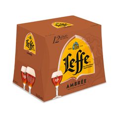 LEFFE Bière Belge d'Abbaye ambrée 6,6% 12x25cl