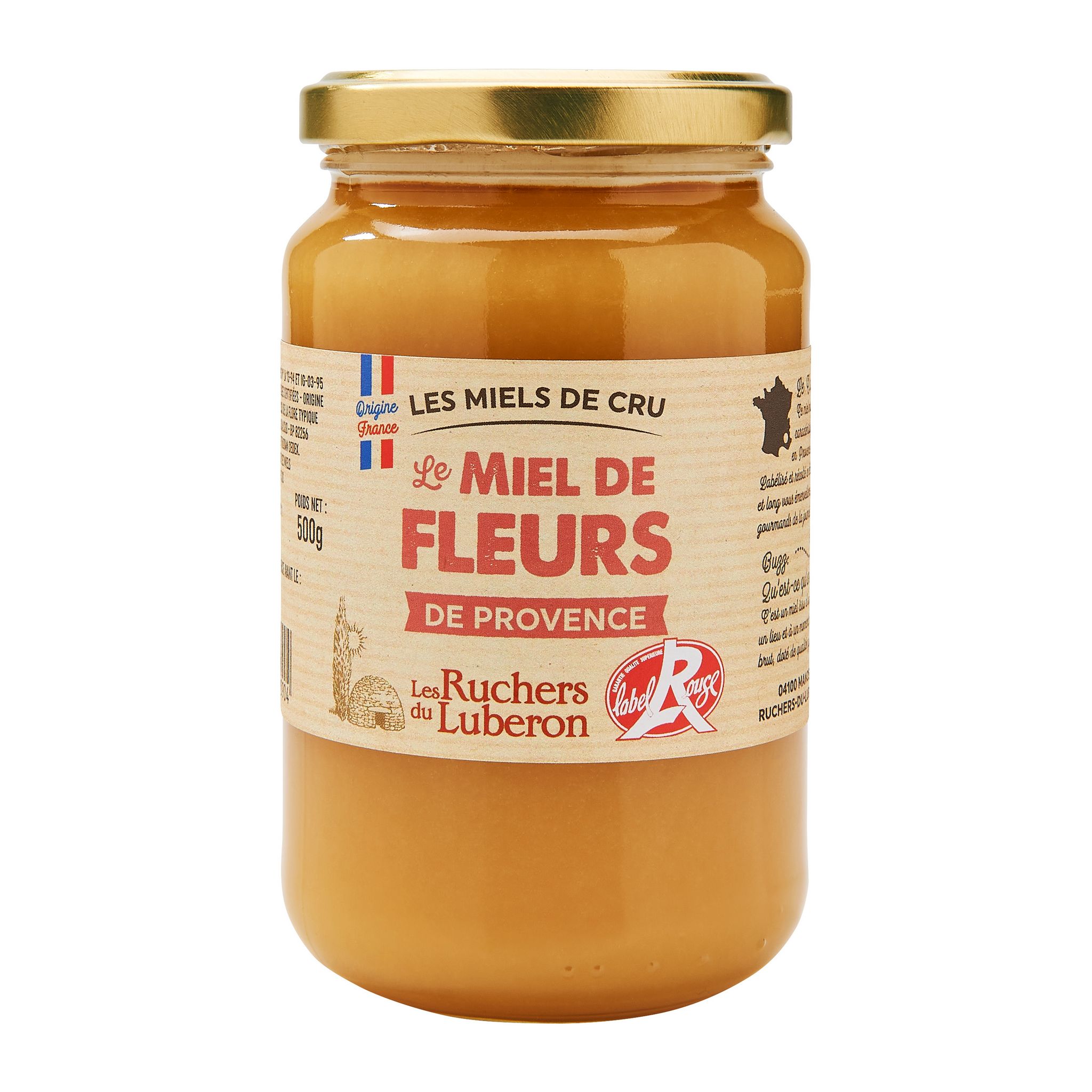 Les Ruchers du Luberon - Miel de Foret 340 g - Miel de Cru