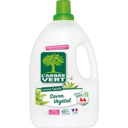 L'ARBRE VERT Lessive hypoallergénique au savon végétal 44 lavages