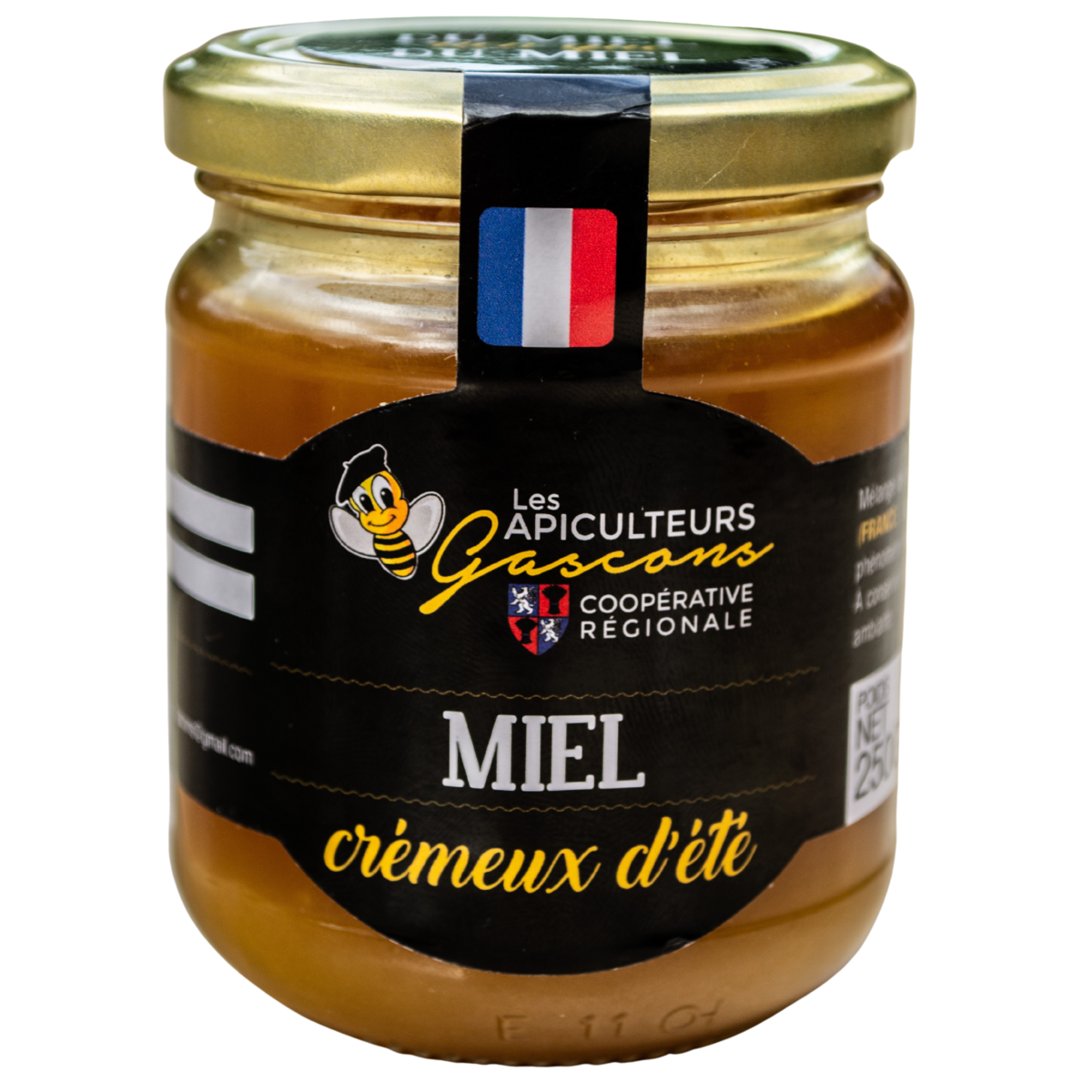 Miel de fleurs d'été crémeux