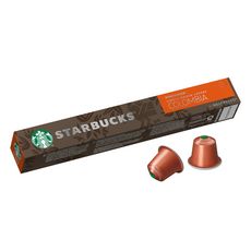 STARBUCKS Capsules de café Colombie intensité 7 compatibles Nespresso 10 capsules 57g