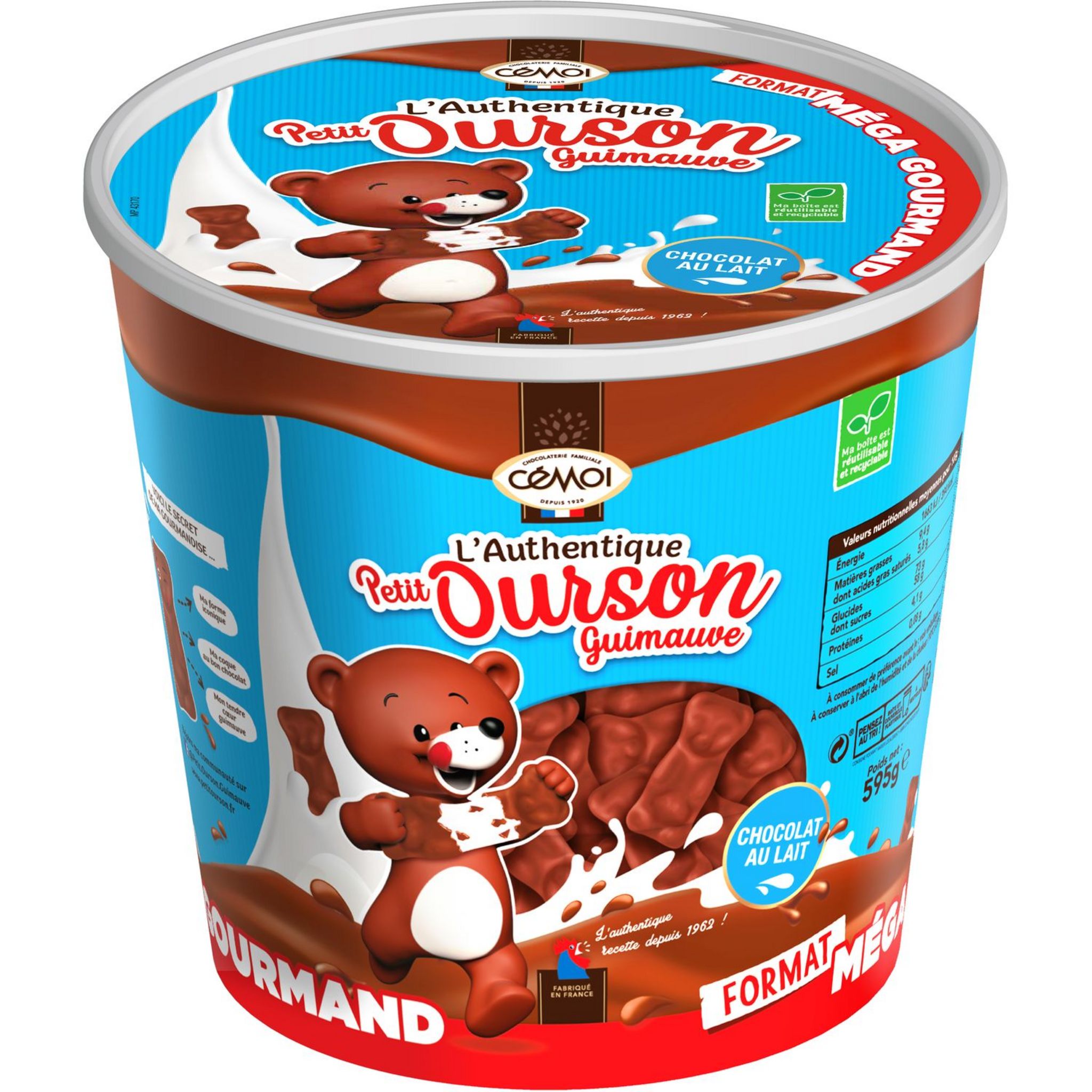 L'ourson guimauve enrobé chocolat : un goût d'enfance - Maison