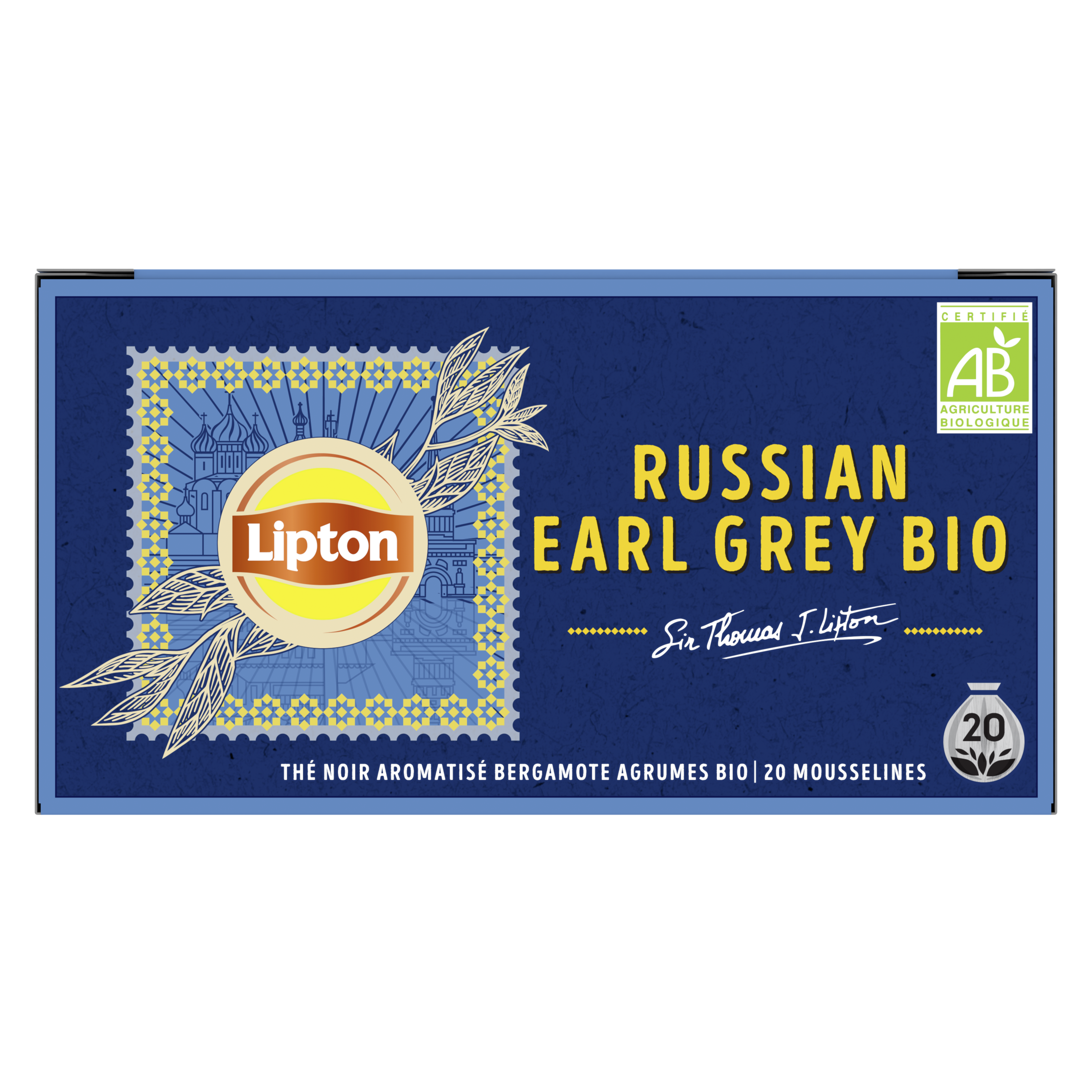 Thé noir Earl Grey bio - Clipper Teas