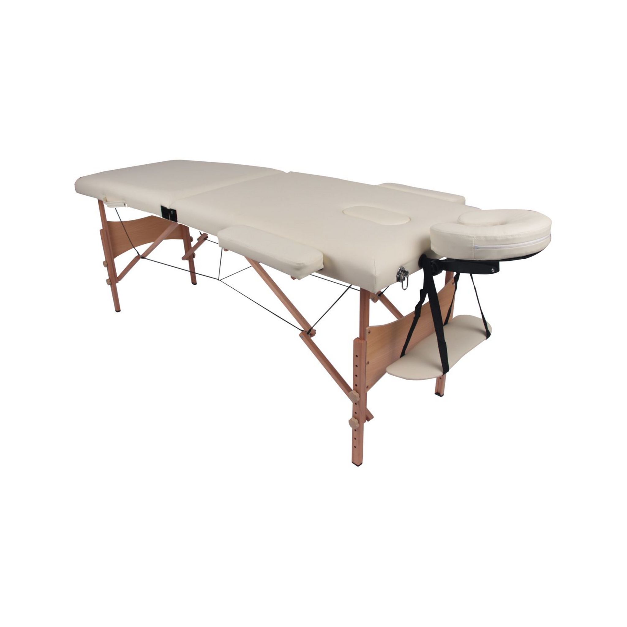 YOGHI Table de massage pliante TDM102 - Noir pas cher 