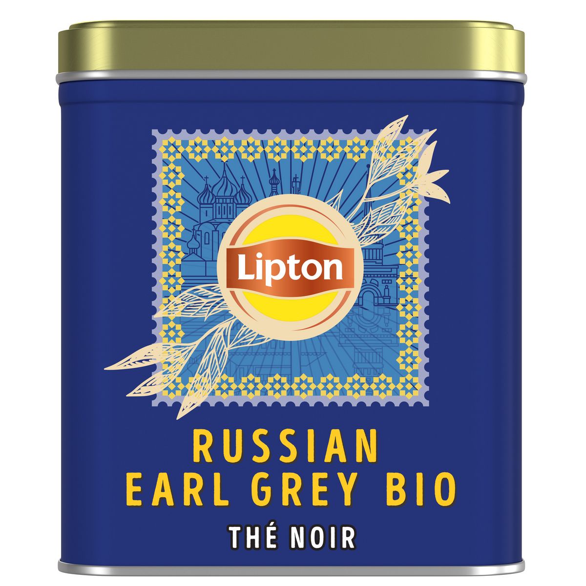 LIPTON Thé noir russian earl grey bio en vrac 150g pas cher - Auchan.fr