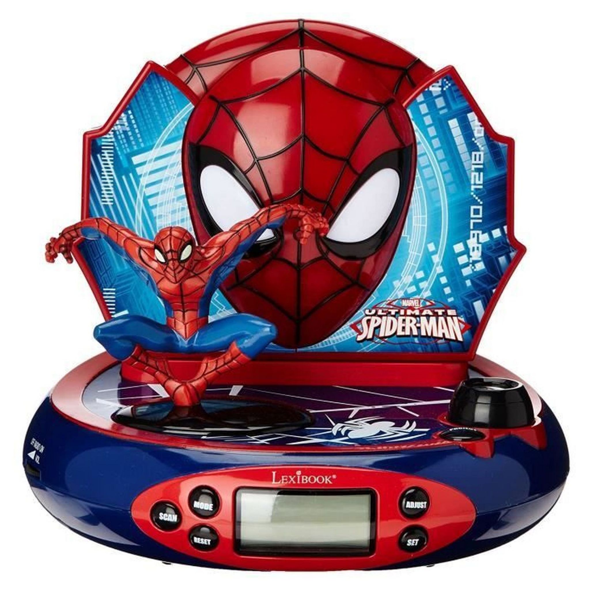 Réveil enfant Spiderman rouge – Mes Réveils : La boutique N°1 en réveils.