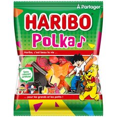 HARIBO Polka Assortiment de bonbons gélifiés à partager 300g