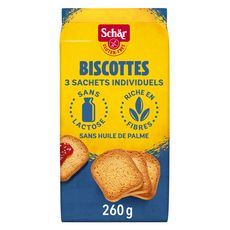 SCHAR Biscottes sans gluten 260g