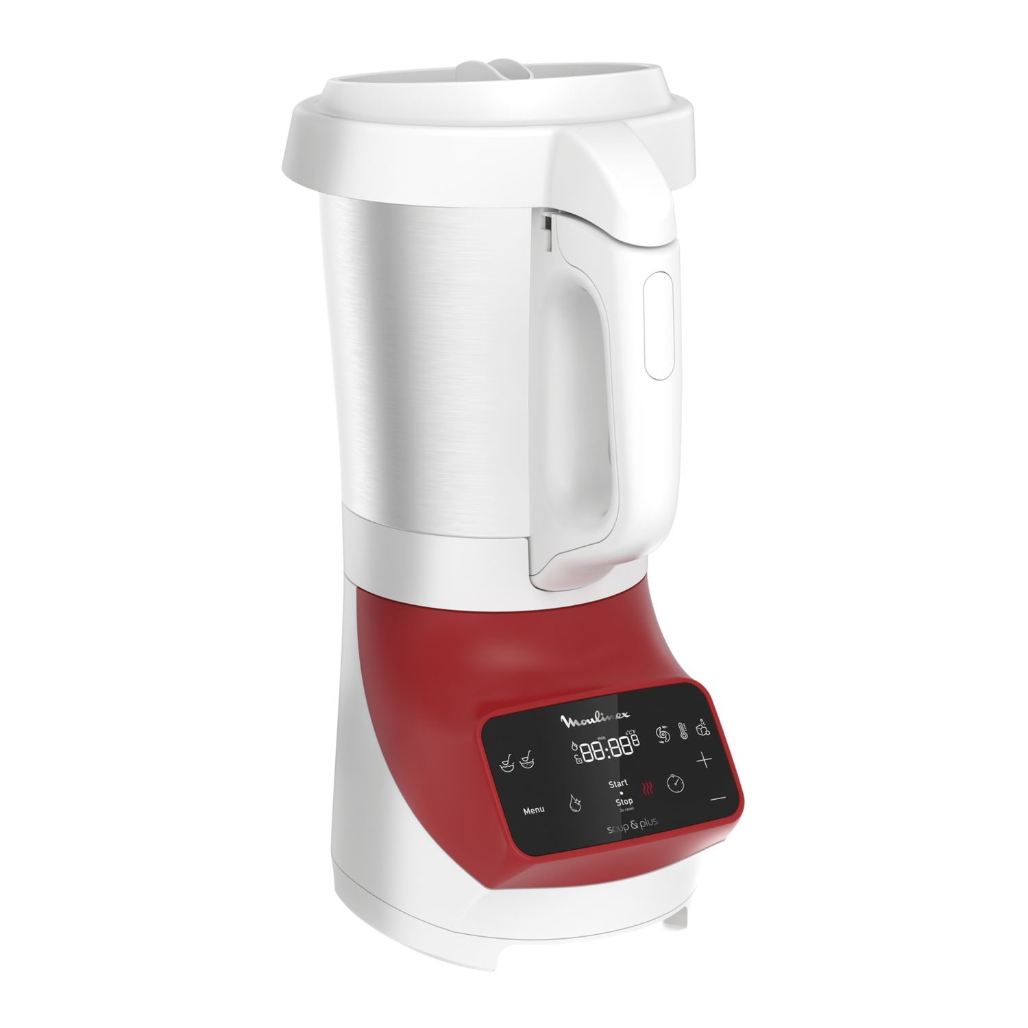 Blender chauffant Soup&Plus - LM924500 - Blanc et Rouge