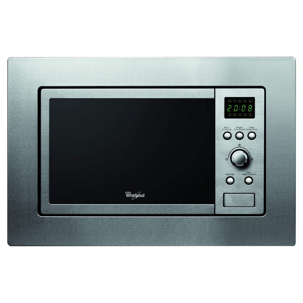 WHIRLPOOL Micro-ondes Encastrable Grill AMW140IX - Capacité 20 L pas cher 