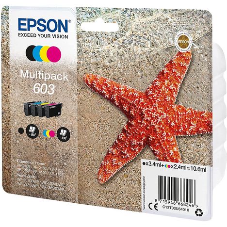 EPSON Cartouches d'encre Multipack 603 pas cher 