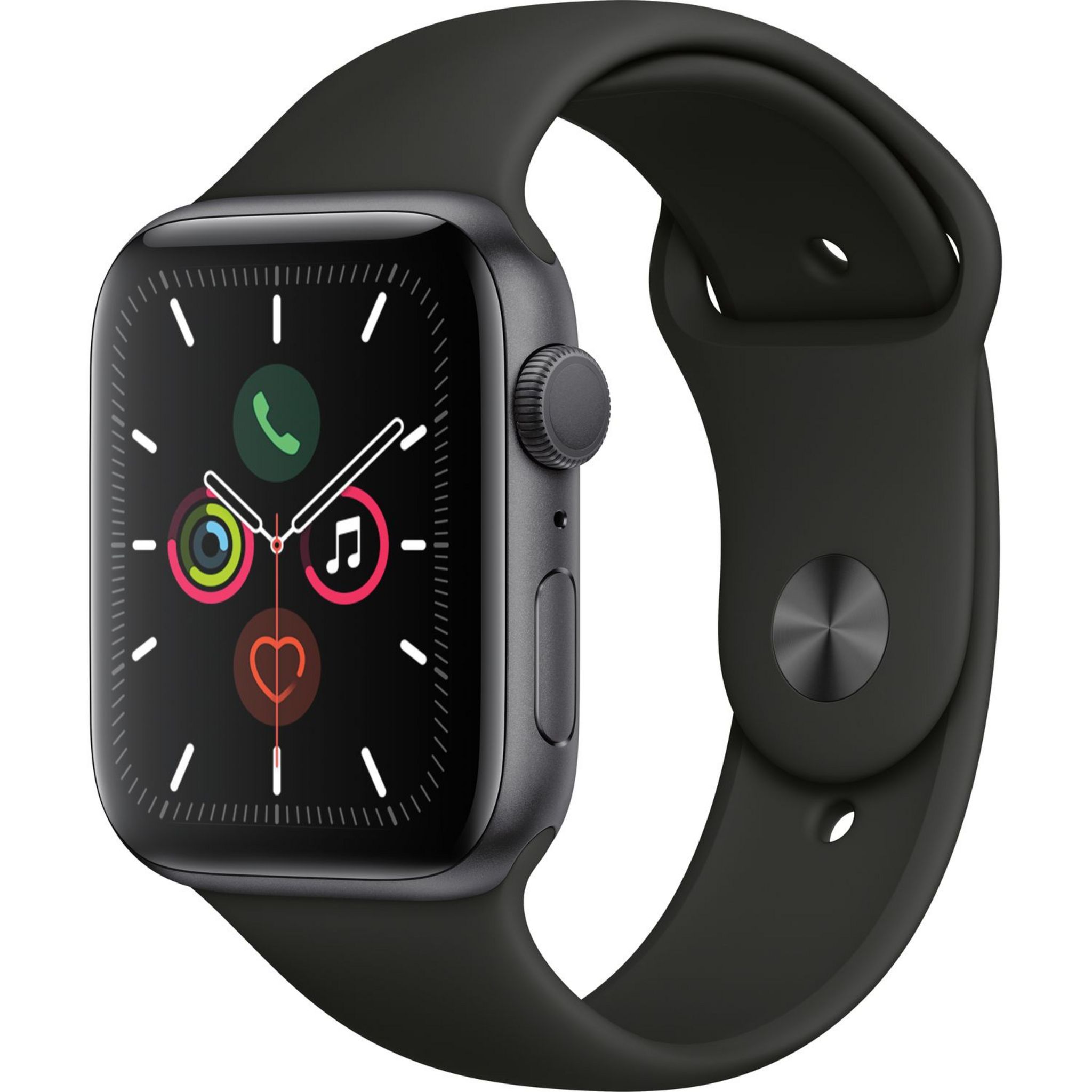 APPLE Montre connect e Apple Watch 44 mm Noir S ries 5 pas cher