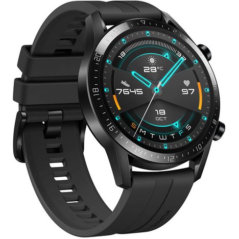 HUAWEI Montre connect e 46 mm Watch GT 2 Latona B19S Noir