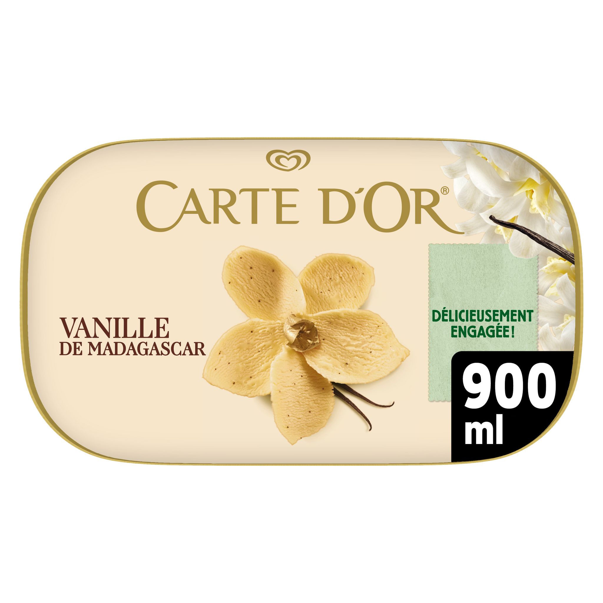 CARTE D'OR Carte d'Or glace façon pâte à tartiner 550g pas cher