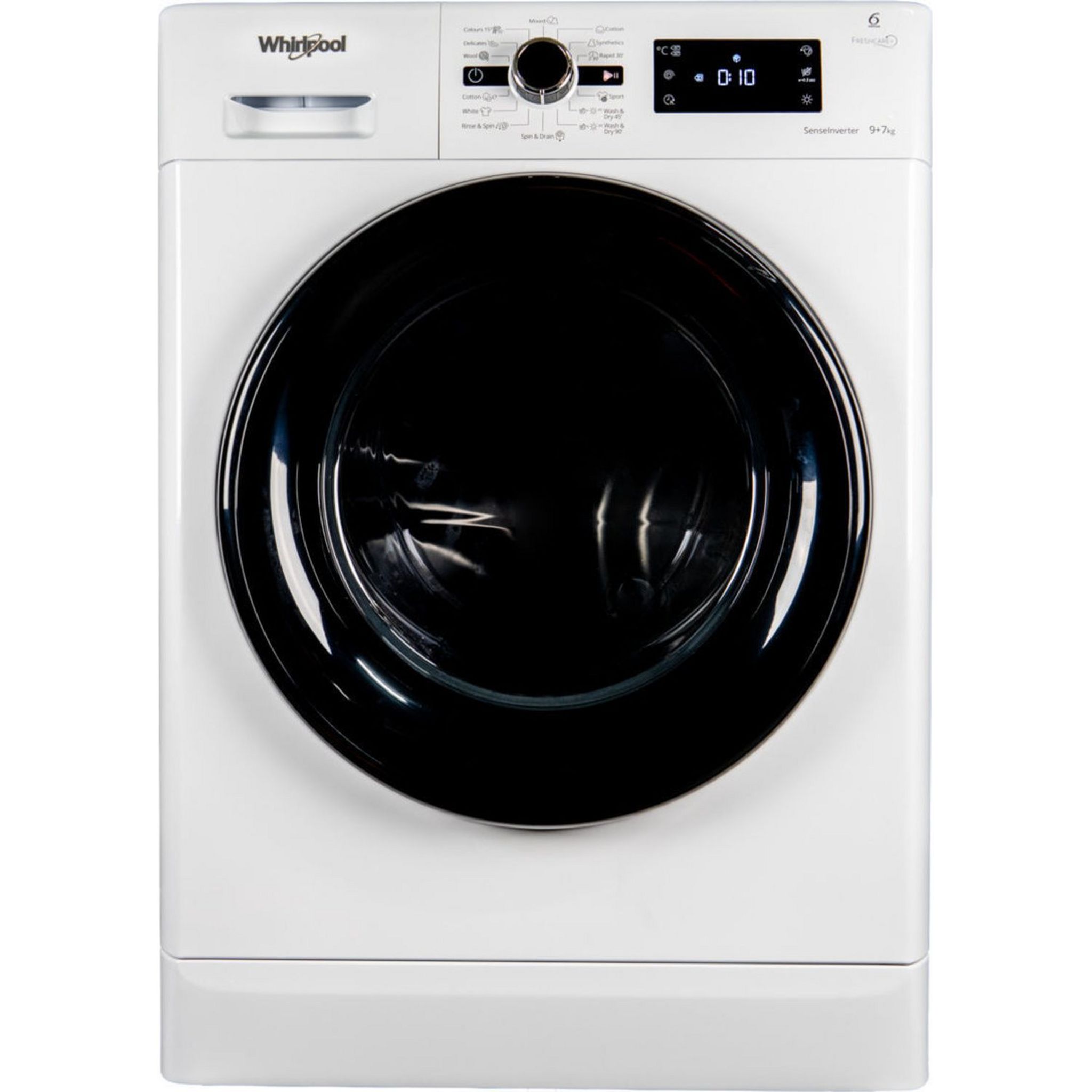 QILIVE Lave linge séchant hublot 600 082 849, 10 kg lavage, 7 kg séchage,  1500 T/min